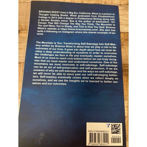 Workbook For The Mountain Is You By Brianna Wiest - Picture 2 of 3